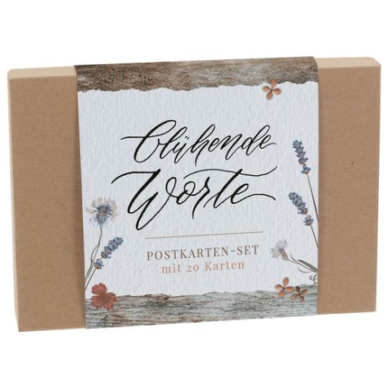 Blühende Worte - Postkarten-Set (Schreibwaren - Kartoniert)