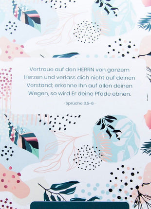 Notizbuch "Vertraue auf den Herrn" A5 (Hardcover)