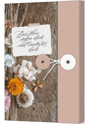 Notizbuch mit Knopf - Der Herr segne dich (Schreibwaren - Gebunden)