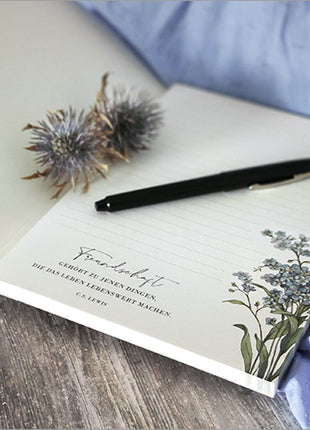 Zeilenverliebt - Schreibblock A5