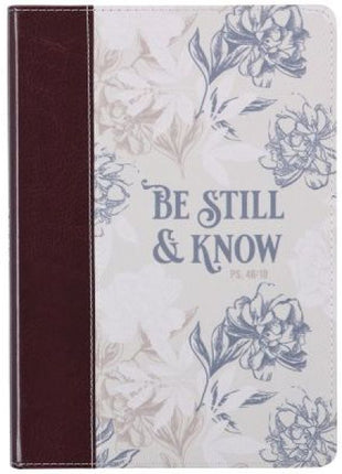 Notizbuch "Be still and know" (Schreibwaren - Kunstleder)