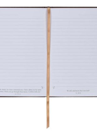 Notizbuch "The Lord is my strength and my defense" (Schreibwaren - Kunstleder)