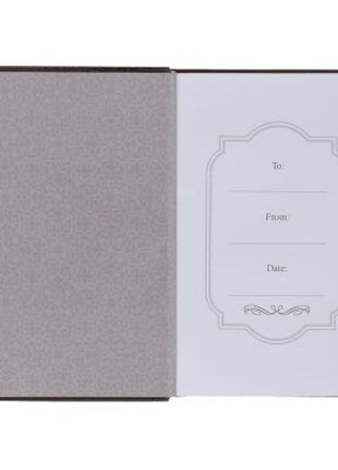 Notizbuch "The Lord is my strength and my defense" (Schreibwaren - Kunstleder)