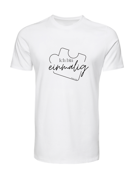 T-Shirt Kids/Teens Du bist einmalig Logo 1