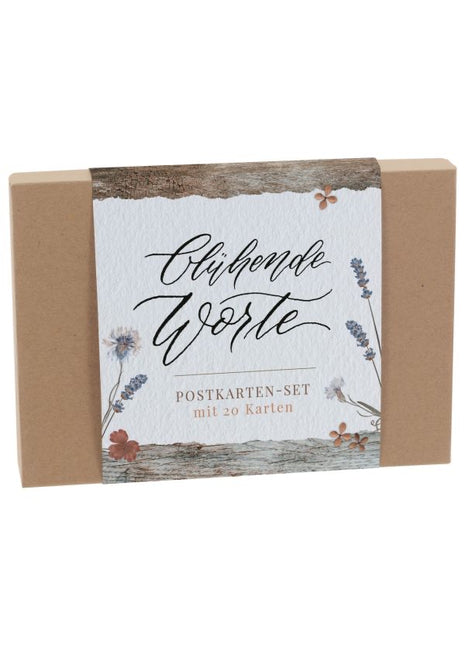 Blühende Worte - Postkarten-Set (Schreibwaren - Kartoniert)