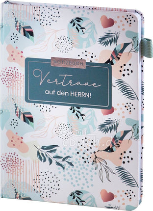 Notizbuch "Vertraue auf den Herrn" A5 (Hardcover)