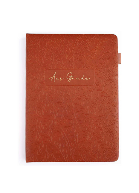 Notizbuch "Aus Gnade" A5 (Hardcover gepolstert)