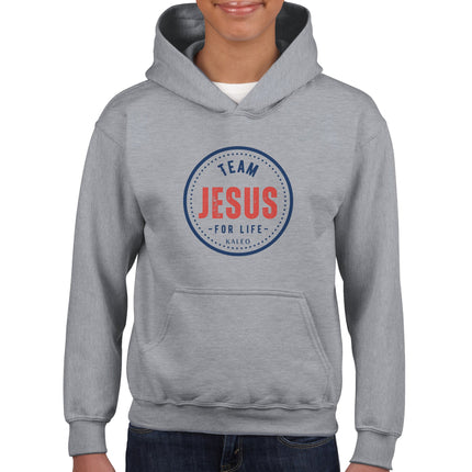 Team Jesus - Klassischer Kinder-Hoodie