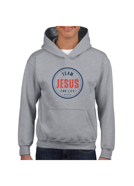 Team Jesus - Klassischer Kinder-Hoodie