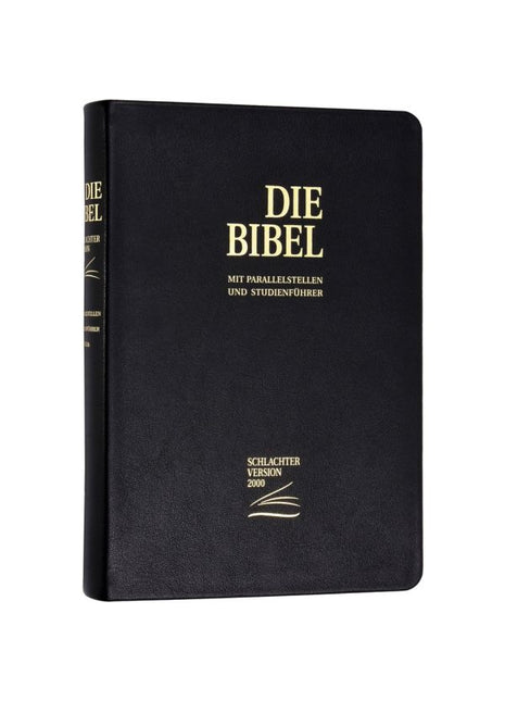 Schlachter 2000 - Standardausgabe, Kalbsleder mit Goldschnitt (Bibel - Leder)