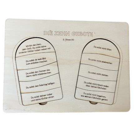 Die zehn Gebote (Puzzle)