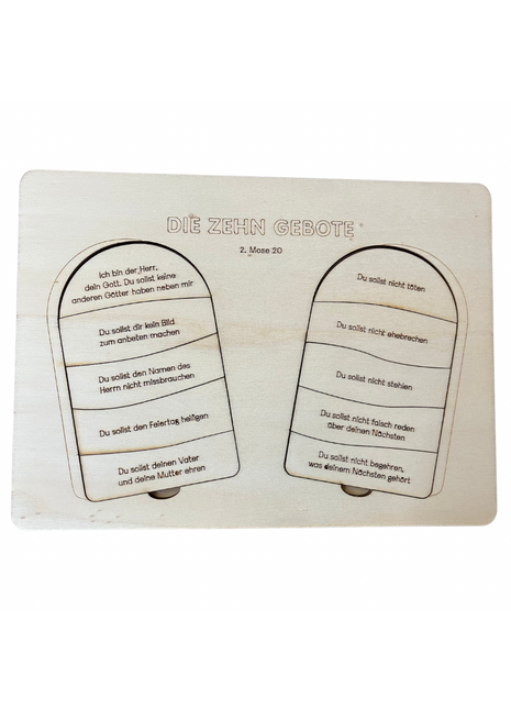Die zehn Gebote (Puzzle)