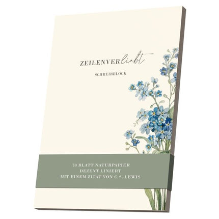 Zeilenverliebt - Schreibblock A5