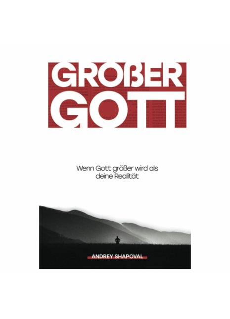 Großer Gott: Wenn Gott größer wird als deine Realität (Buch deutsch)