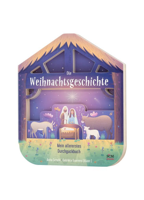 Die Weihnachtsgeschichte - Mein allererstes Durchguckbuch (Buch - Pappbilderbuch)