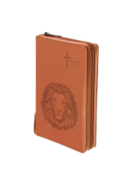 Luther21 - F.C.Thompson - Taschenausgabe Löwenbraun (Bibel - Kunstleder