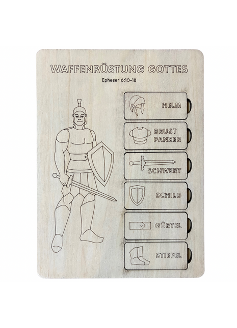 Waffenrüstung Gottes - Krieger (Puzzle)