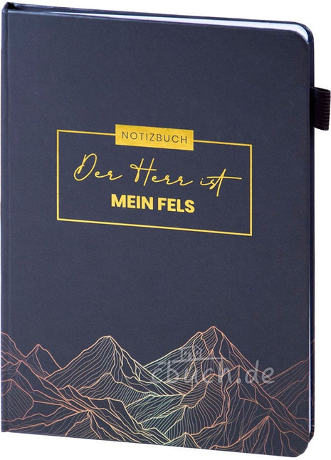 Notizbuch "Der Herr ist mein Fels" A5 (Hardcover)