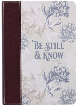 Notizbuch "Be still and know" (Schreibwaren - Kunstleder)