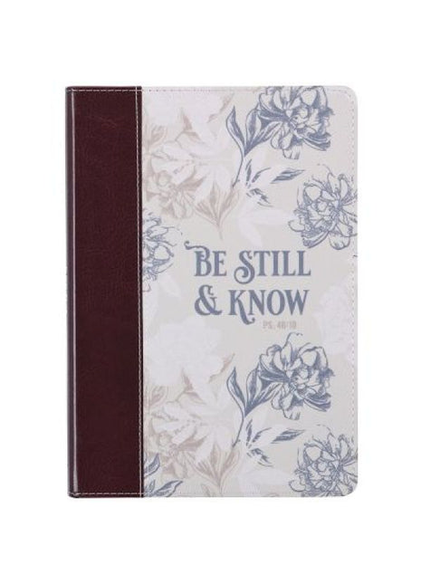 Notizbuch "Be still and know" (Schreibwaren - Kunstleder)