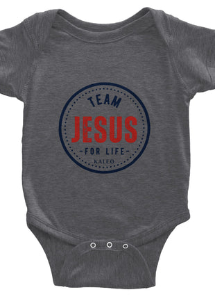 Team Jesus - Klassischer kurzärmeliger Baby-Strampler