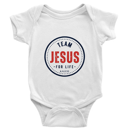 Team Jesus - Klassischer kurzärmeliger Baby-Strampler