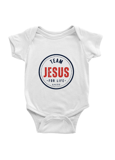 Team Jesus - Klassischer kurzärmeliger Baby-Strampler