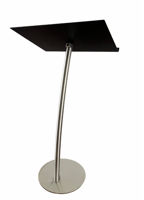 Rednerpult Edelstahl