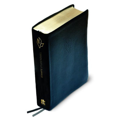 Stamps Studienbibel - Leder, schwarz (Bibel - Leder)