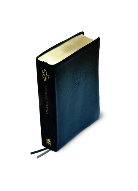Stamps Studienbibel - Leder, schwarz (Bibel - Leder)