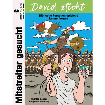 David sticht. Mitstreiter gesucht - Bibelquartett