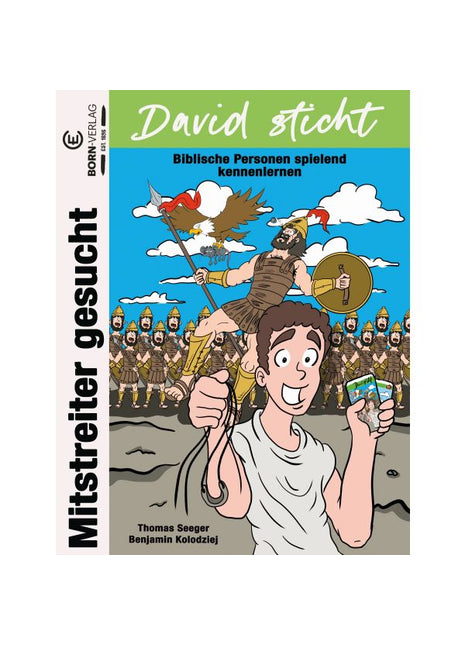 David sticht. Mitstreiter gesucht - Bibelquartett