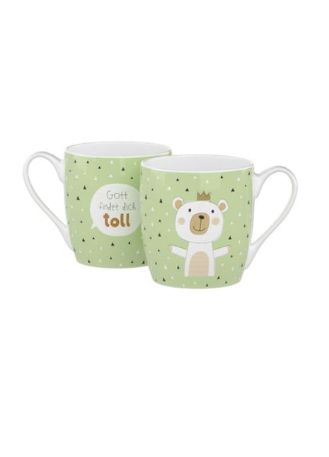 Kindertasse - Gott findet dich toll