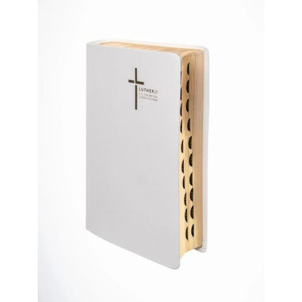 Luther21 - F.C.Thompson Studienausgabe - Standard Lederfaserstoff weiss (Bibel - Kunstleder)l