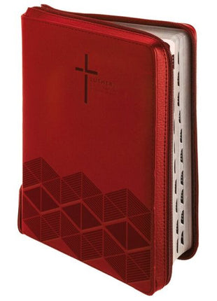 Luther21 - F.C.Thompson Studienausgabe - Taschenausgabe Kunstleder rot (Bibel - Kunstleder)