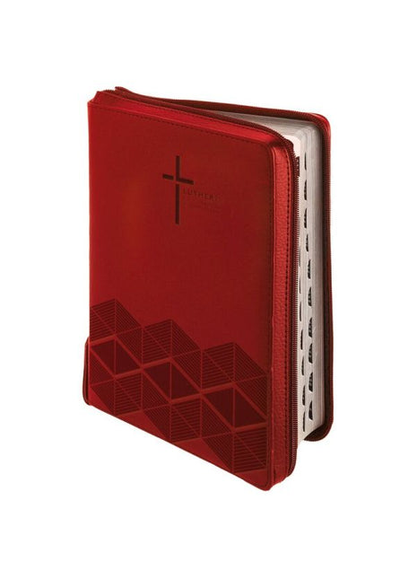 Luther21 - F.C.Thompson Studienausgabe - Taschenausgabe Kunstleder rot (Bibel - Kunstleder)