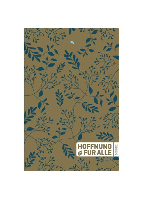 Hoffnung für alle. Die Bibel - Golden Leaves/Blue Edition (Bibel - Gebunden)
