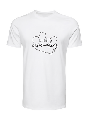 T-Shirt Kids/Teens Du bist einmalig Logo 1
