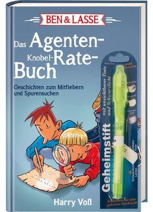 Ben & Lasse - Das Agenten-Knobel-Rate-Buch (Buch - Gebunden)