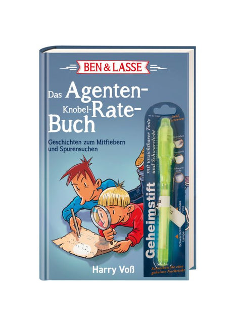 Ben & Lasse - Das Agenten-Knobel-Rate-Buch (Buch - Gebunden)