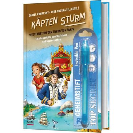 Käpten Sturm - Wettfahrt um den Thron von Zakis (Buch - Gebunden)
